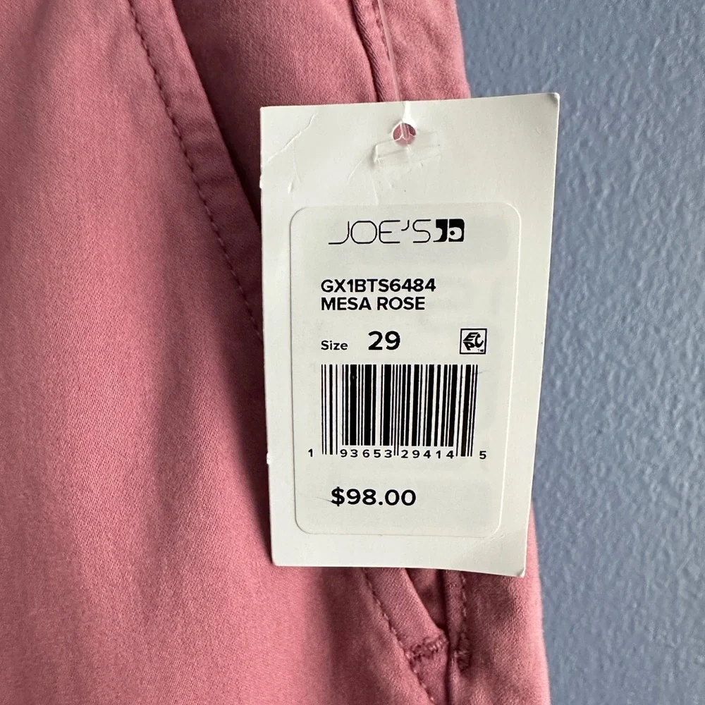 Joe’s‎ Jeans Men’s Kinetic Chino Shorts In Mesa Red New With Tags Size 29